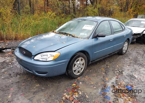 2006 Ford Taurus Se из США, поврежденный, VIN 1FAFP53U66A223976